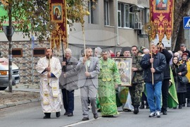 Ямбол - мощи на Свети Николай Чудотворец - литийно шествие