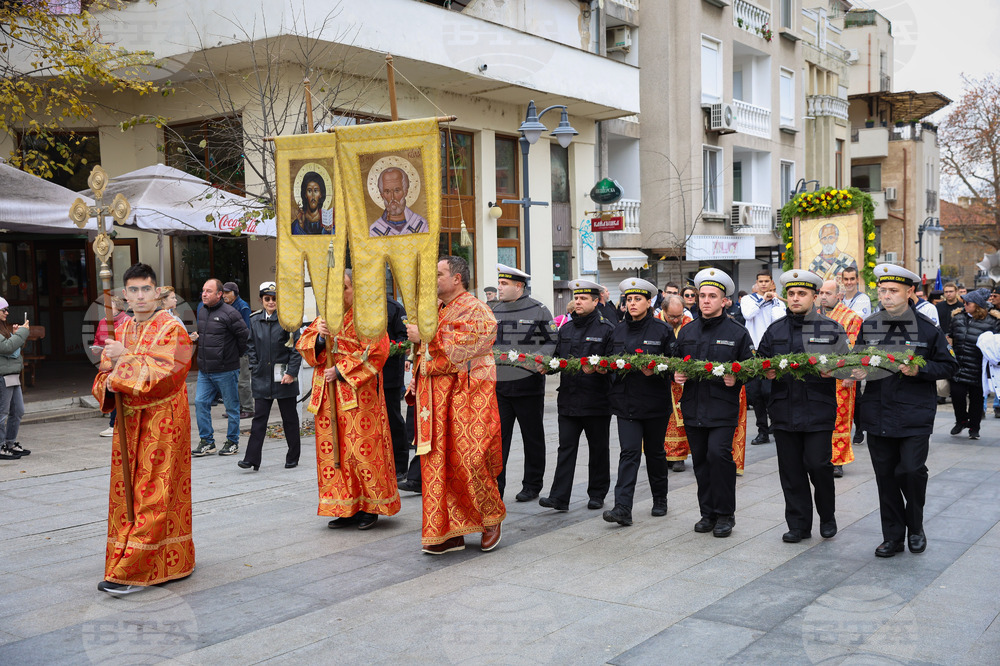 Бургас - празник на града - литийно шествие