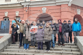 Плевен - театър - протест