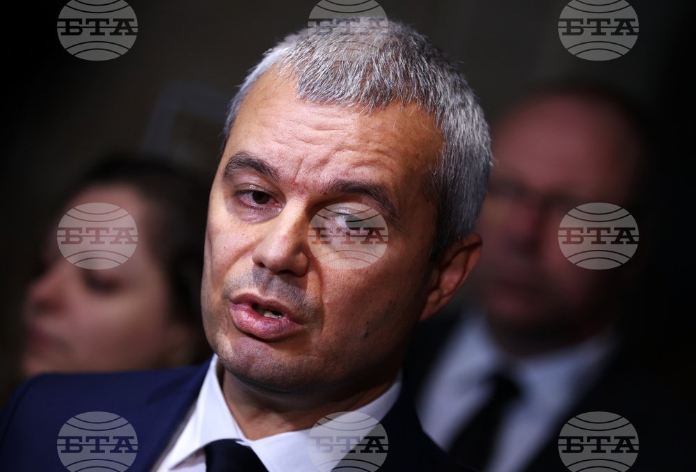 Парламент - Костадин Костадинов - пресконференция