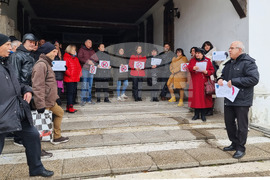 Видин - дейци на културата - протест