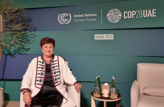 IMF Managing Director Kristalina Georgieva: We Need to Shift to New Type of Economy within a Decade