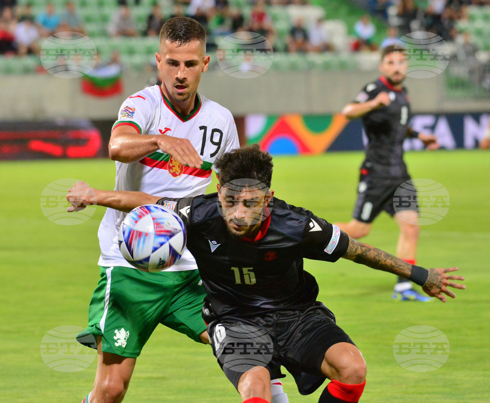 Разград - футбол - Лига на нациите - България - Грузия