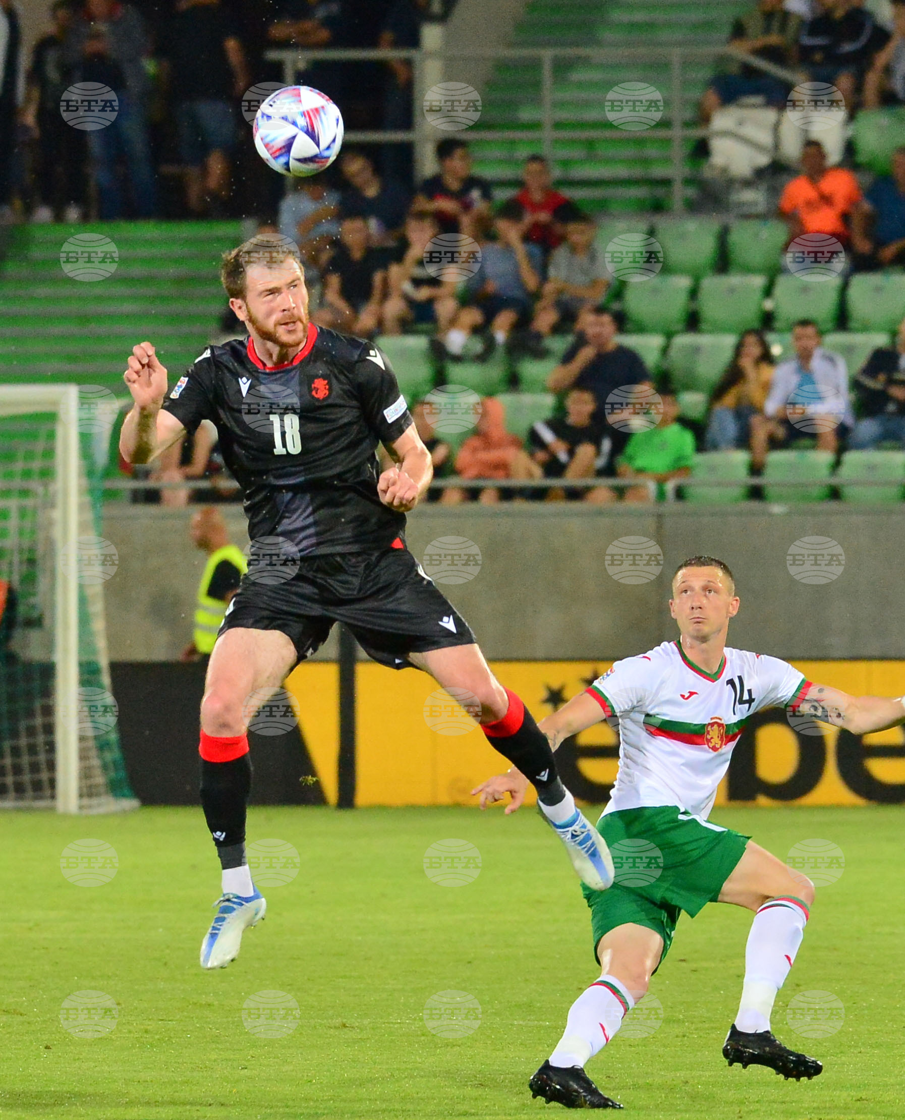 Разград - футбол - Лига на нациите - България - Грузия