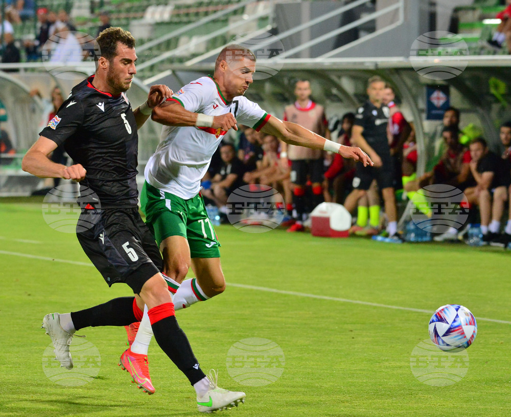 Разград - футбол - Лига на нациите - България - Грузия