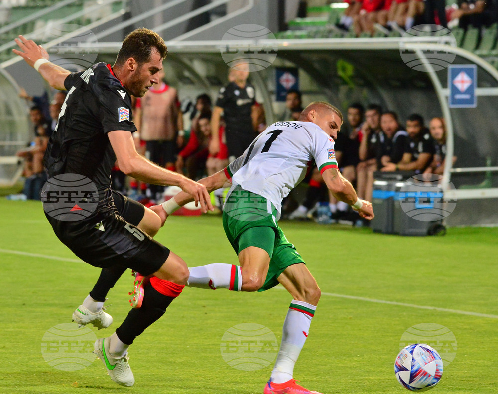 Разград - футбол - Лига на нациите - България - Грузия