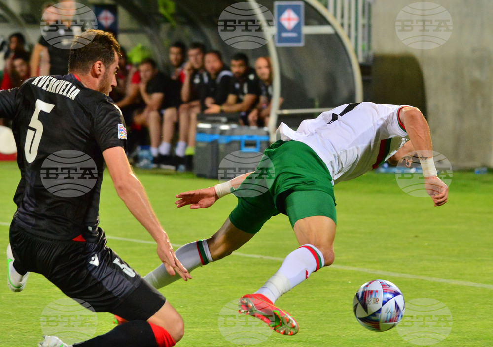 Разград - футбол - Лига на нациите - България - Грузия