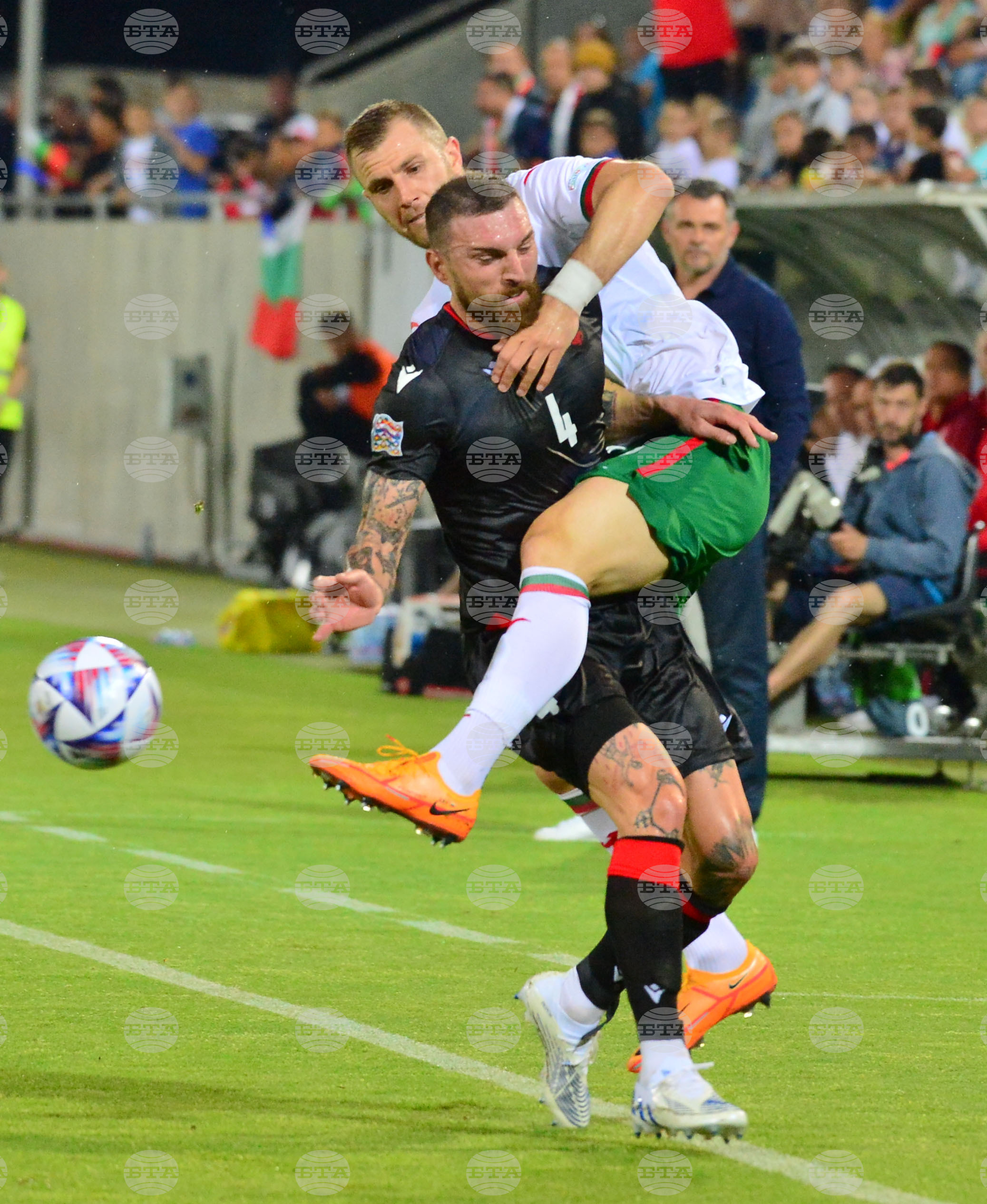 Разград - футбол - Лига на нациите - България - Грузия