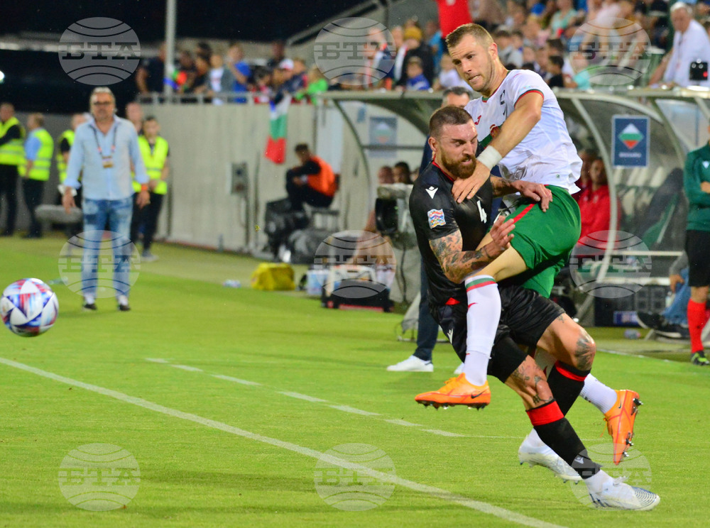 Разград - футбол - Лига на нациите - България - Грузия