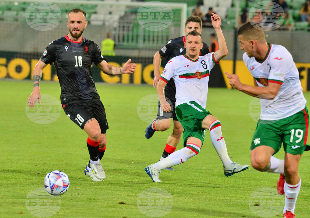 Разград - футбол - Лига на нациите - България - Грузия