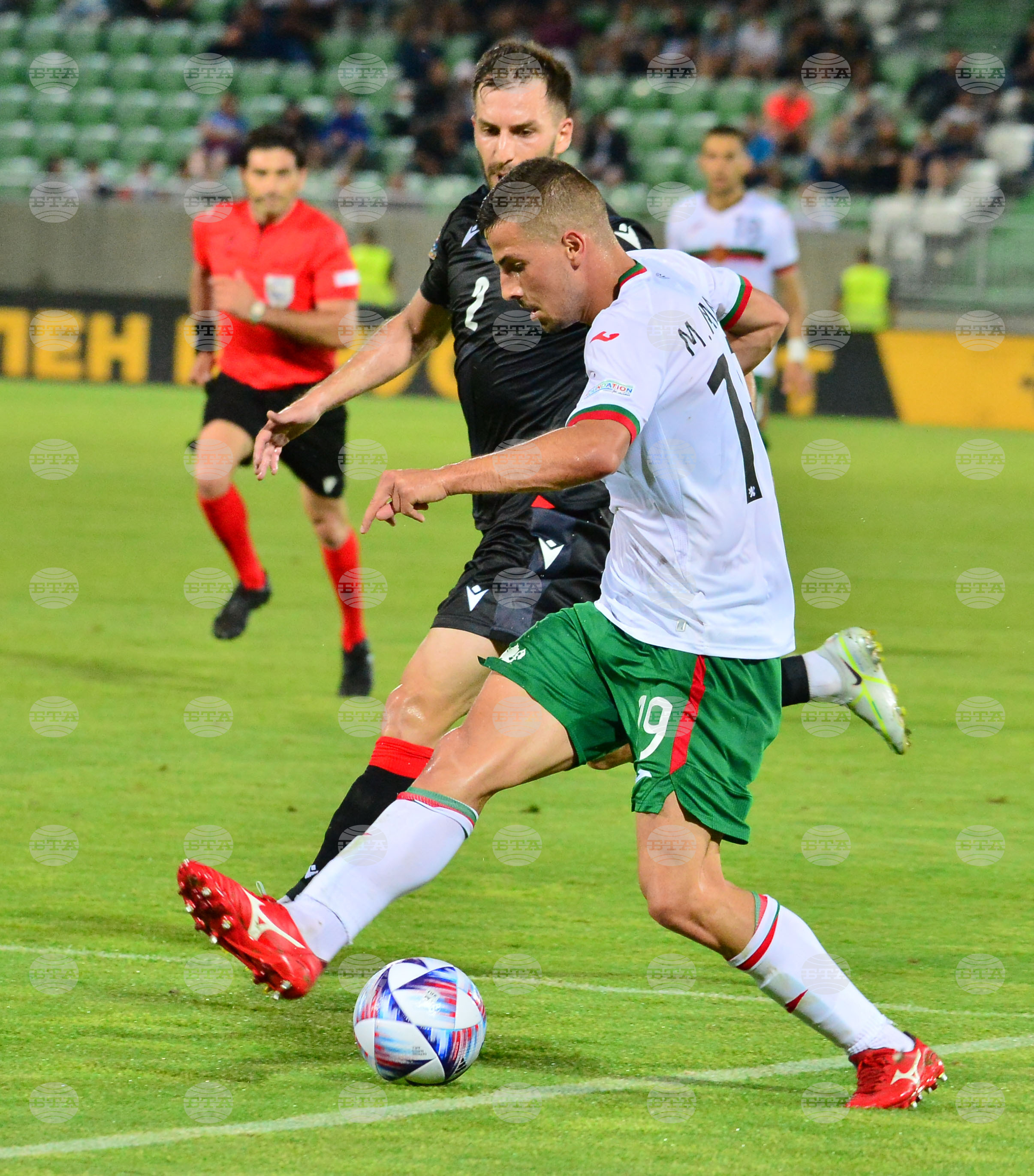 Разград - футбол - Лига на нациите - България - Грузия