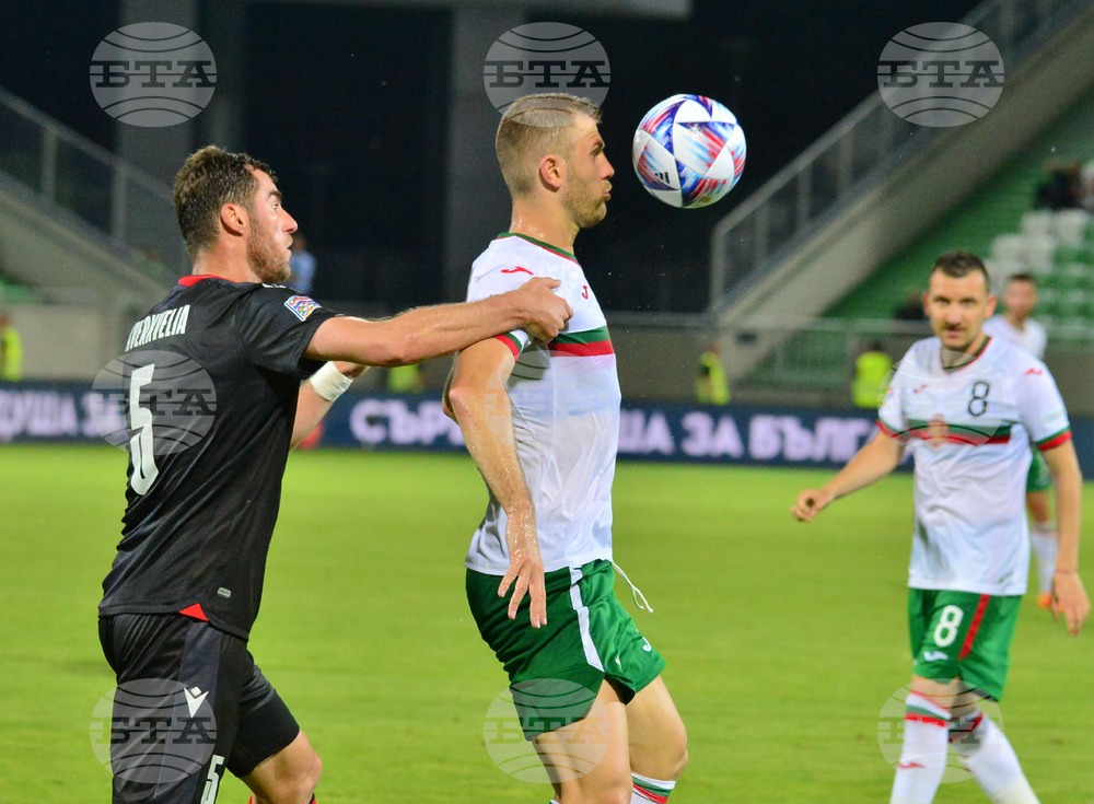 Разград - футбол - Лига на нациите - България - Грузия