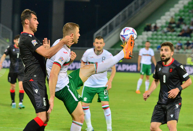 Разград - футбол - Лига на нациите - България - Грузия