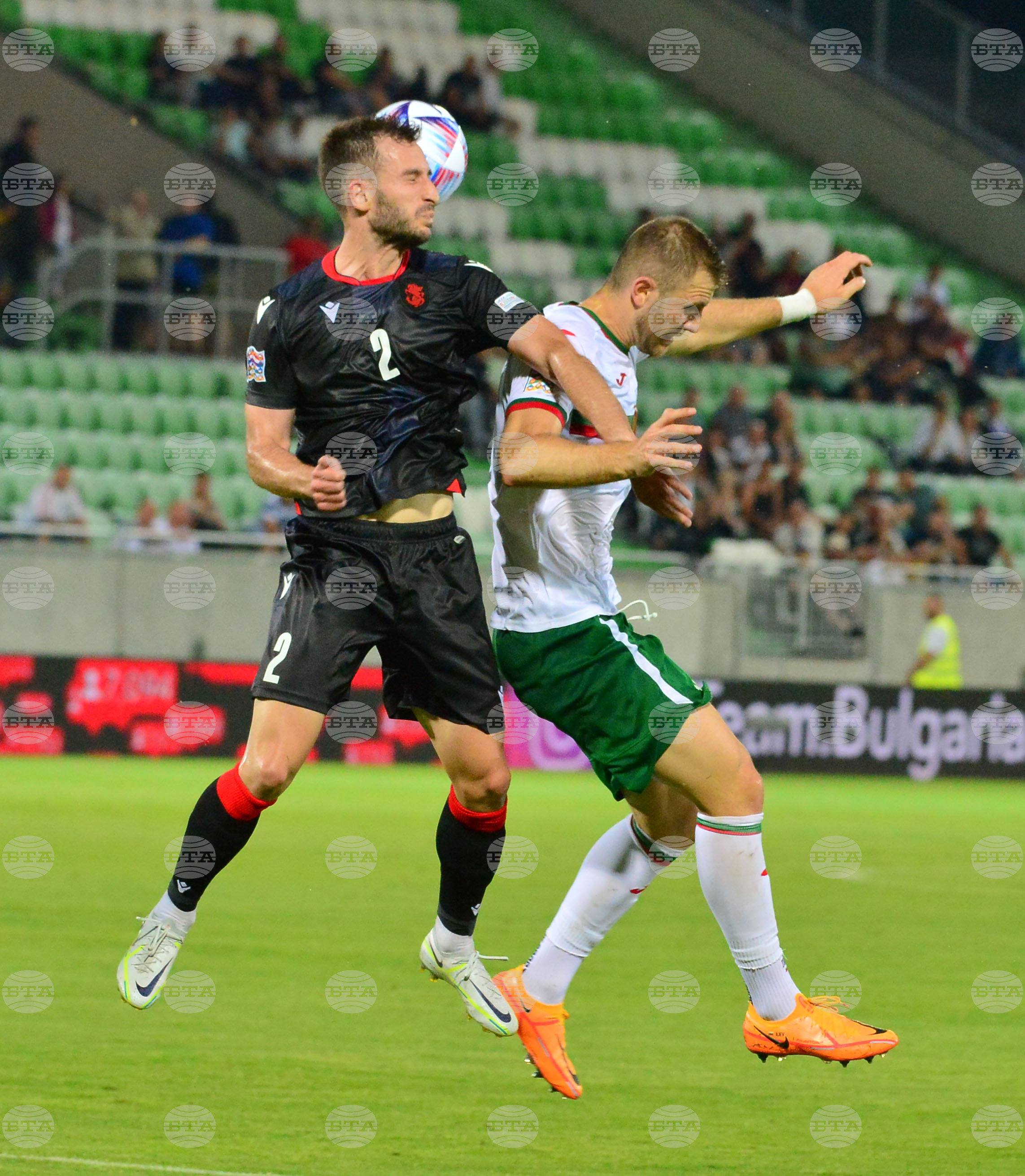 Разград - футбол - Лига на нациите - България - Грузия