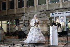 Габрово - коледна елха - светлини