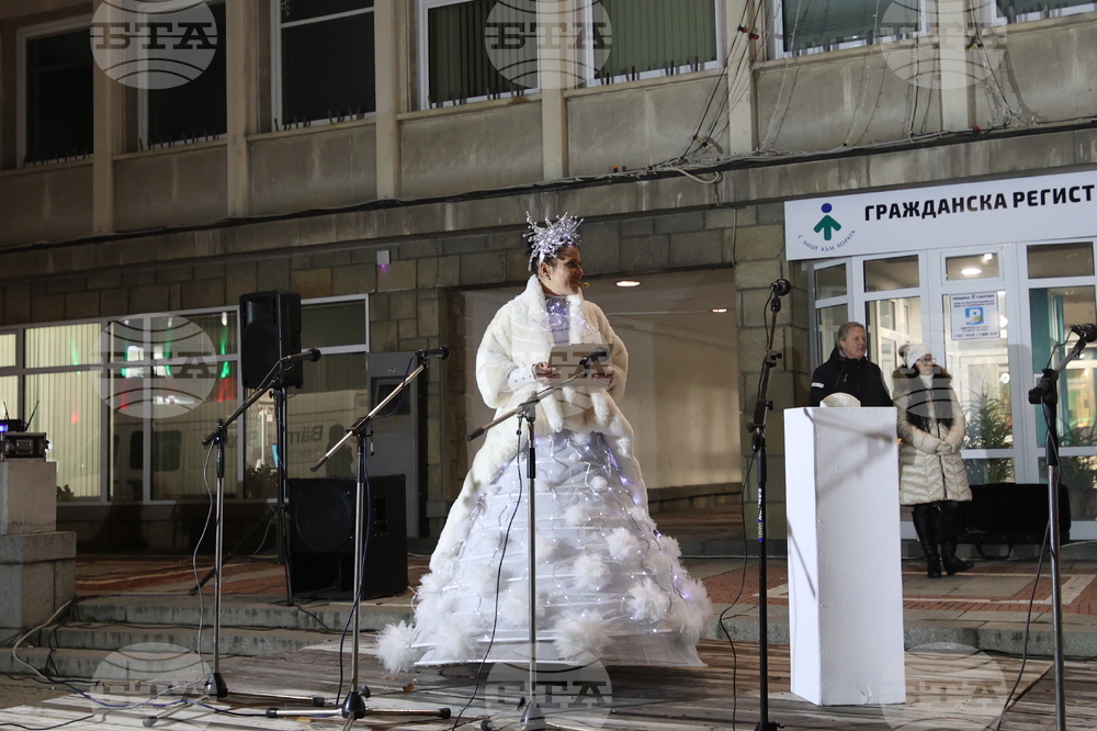 Габрово - коледна елха - светлини