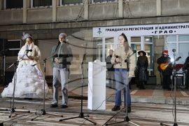 Габрово - коледна елха - светлини