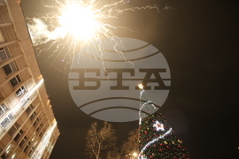 Габрово - коледна елха - светлини