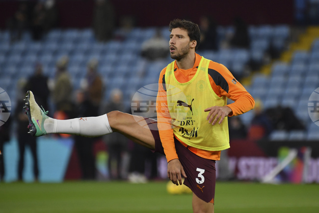 Мениджърът на Манчестър Сити Пеп Гуардиола разкри, че Рубен Диаш ще пропусне между четири и пет седмици