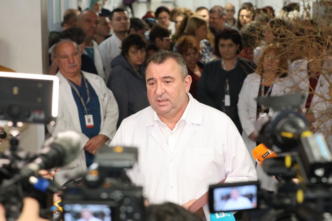 От началото на 2023 година УМБАЛСМ „Пирогов“ е на печалба, заяви отстраненият директор Валентин Димитров