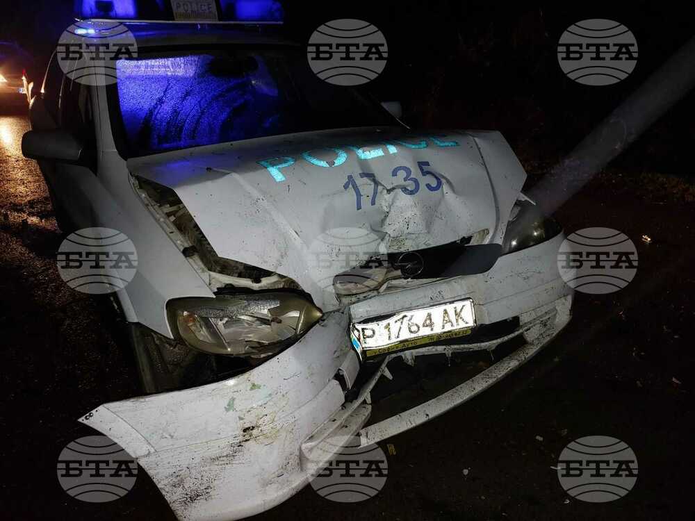 Младеж от разградското село Ясеновец предизвика катастрофа с полицейски автомобил