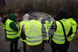 Синдикат "Пътно дело" към КНСБ - протест