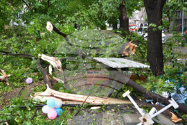 Русе - буря - градушка