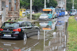 Русе - буря - градушка