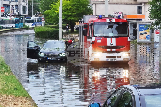 Русе - буря - градушка