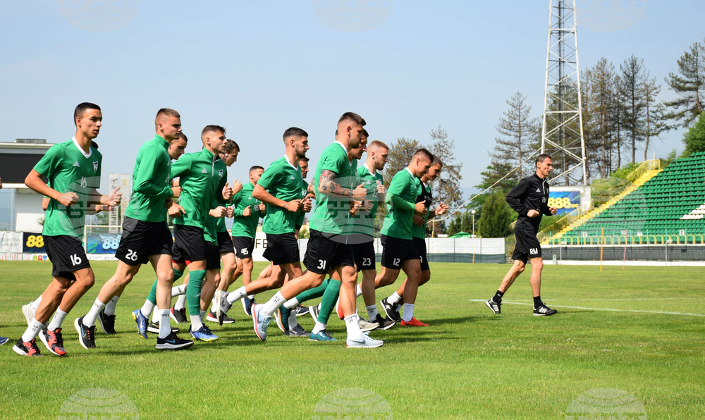 Благоевград - футбол - Пирин Благоевград - първа тренировка