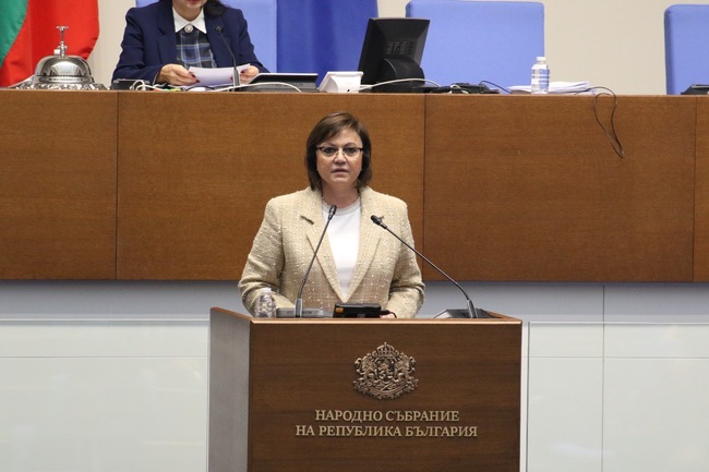 Нинова: Управлява ни сглобка на многоръки търгаши, сложили на тезгяха българския народ и превърнали политиката в алъш-вериш