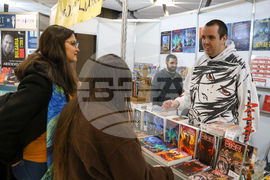 Международен панаир на книгата - щанд на „Vision Books" - Б. Н. Добрев - фентъзи трилогия