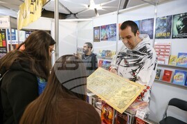 Международен панаир на книгата - щанд на „Vision Books" - Б. Н. Добрев - фентъзи трилогия