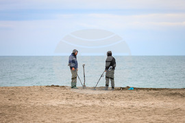 Бургас - плаж - металотърсачи