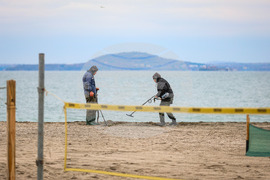 Бургас - плаж - металотърсачи