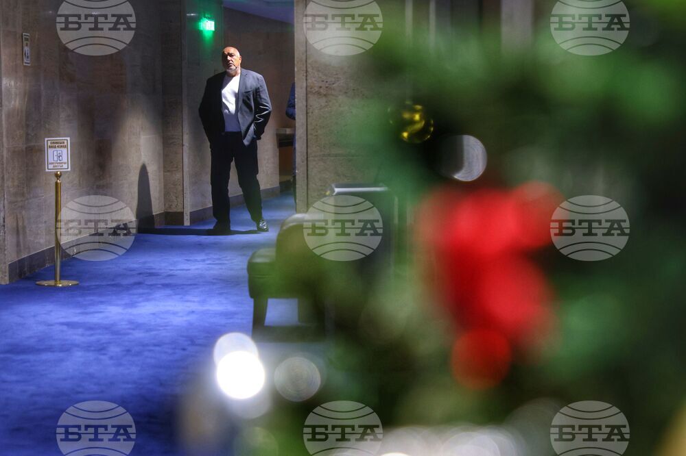 Парламент - Бойко Борисов - кулоари