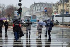 Румъния - сняг - метеорологична обстановка