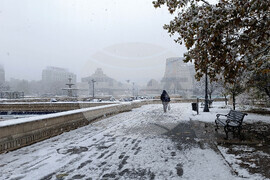 Румъния - сняг - метеорологична обстановка