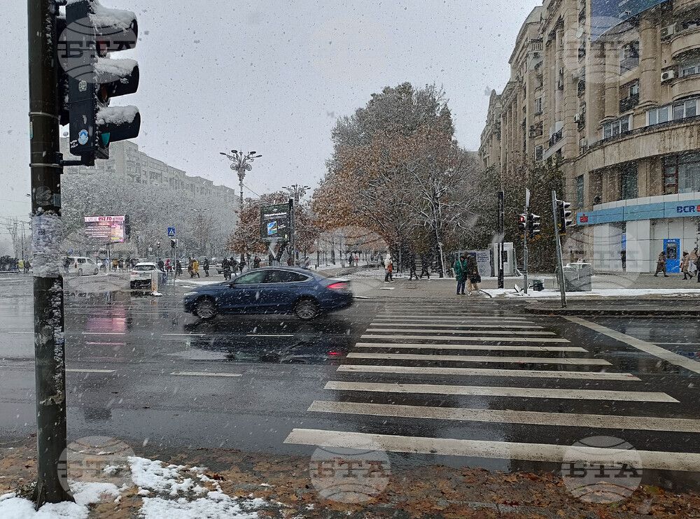 Румъния - сняг - метеорологична обстановка
