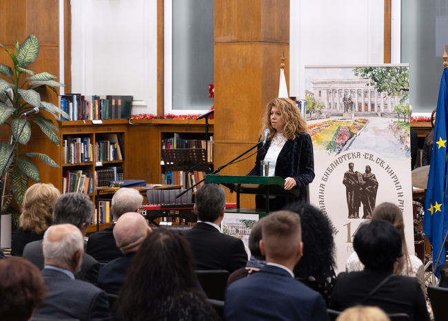 Вицепрезидентът: Националната библиотека „Св. св. Кирил и Методий“ е пазител на познанието и паметта на думите