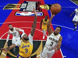 Pelicans Lakers Basketball