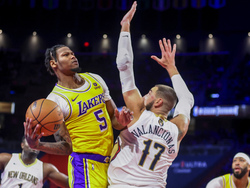 Pelicans Lakers Basketball