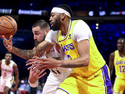 Pelicans Lakers Basketball