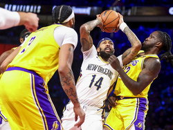 Pelicans Lakers Basketball