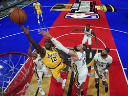 Pelicans Lakers Basketball