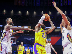 Pelicans Lakers Basketball