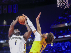 Pelicans Lakers Basketball