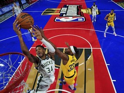 Pacers Bucks Basketball