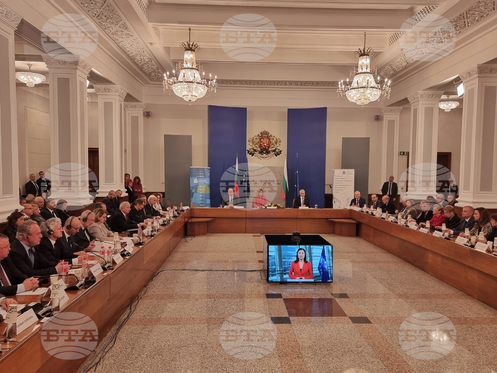 Икономически и социален съвет - тържество заседание  - годишнина