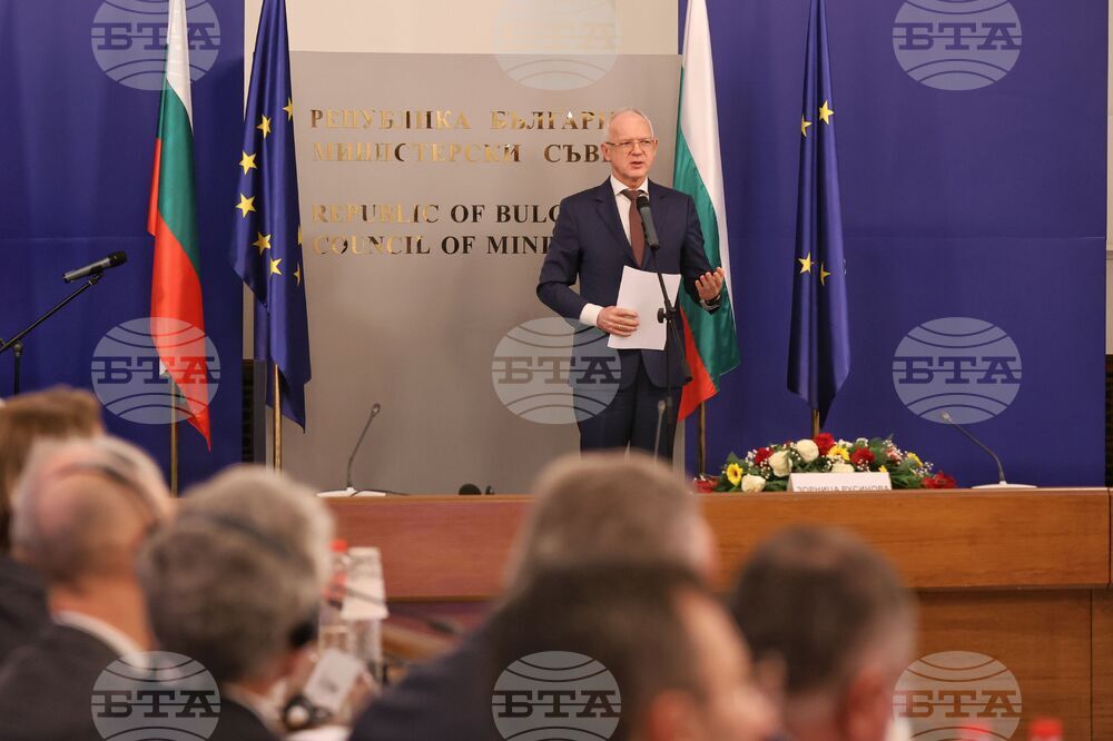 Икономически и социален съвет - тържество заседание  - годишнина - Васил Велев